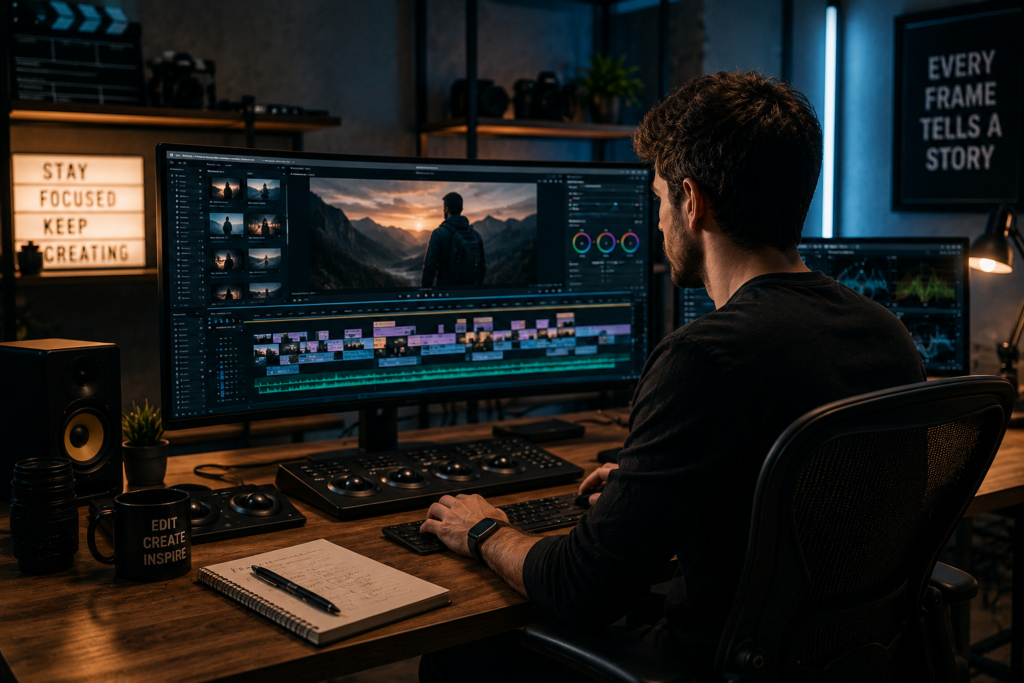 Video editing skills for online income